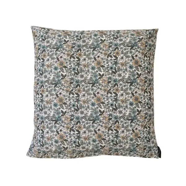 Pagunette Pyntepuder - Elouise Cover - str. 45x45 cm. - Petrol green